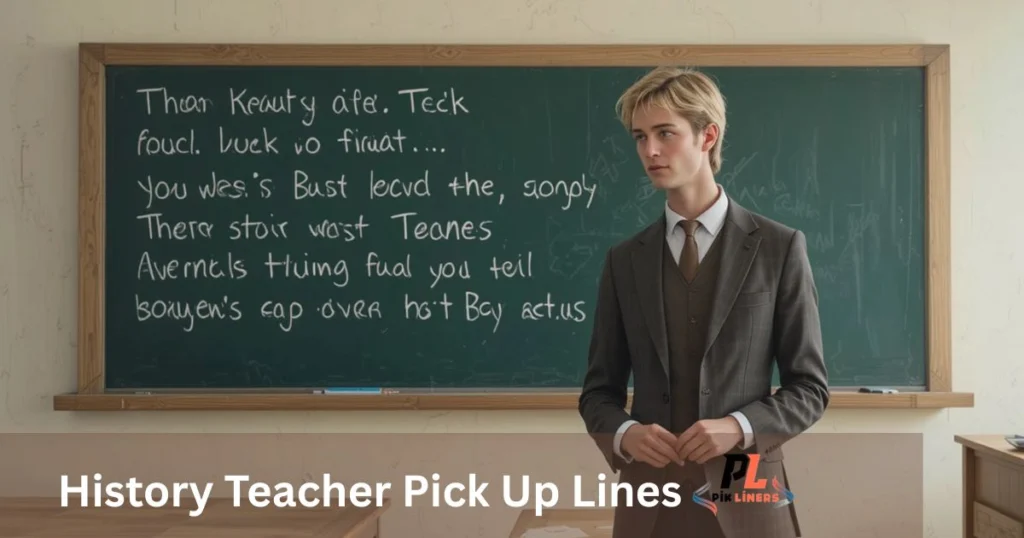 History Teacher Pick Up Lines