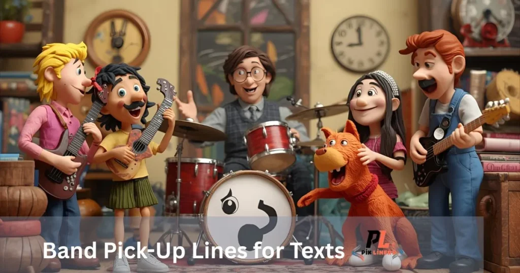 Band Pick-Up Lines for Texts