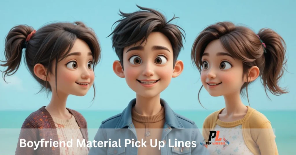 Boyfriend Material Pick Up Lines