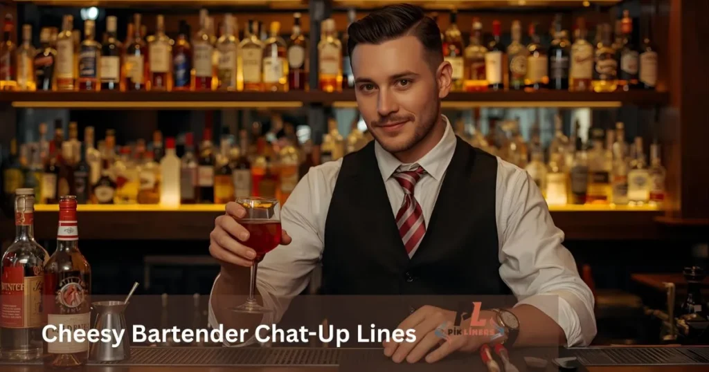 Cheesy Bartender Chat-Up Lines
