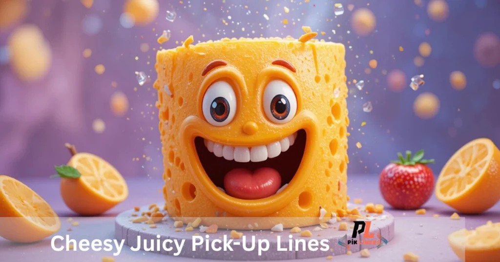 Cheesy Juicy Pick-Up Lines