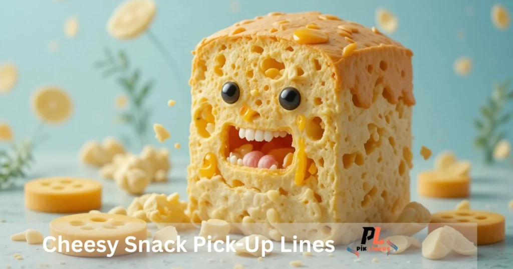 Cheesy Snack Pick-Up Lines
