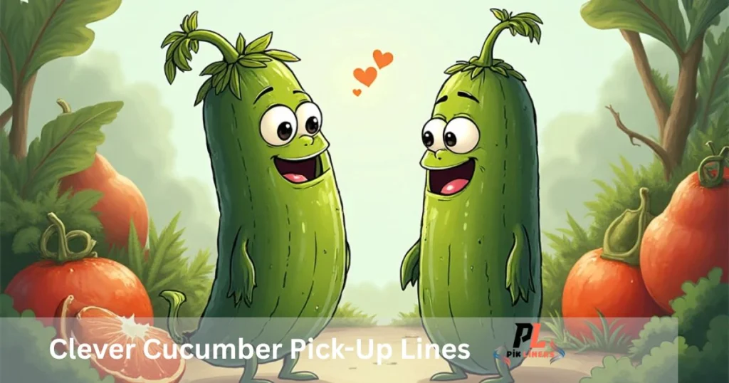 Clever Cucumber Pick-Up Lines