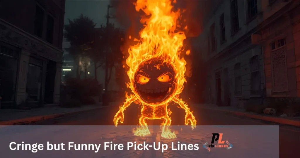 Cringe but Funny Fire Pick-Up Lines