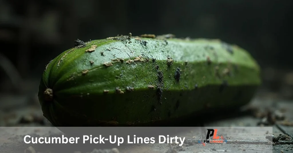 Cucumber Pick-Up Lines Dirty