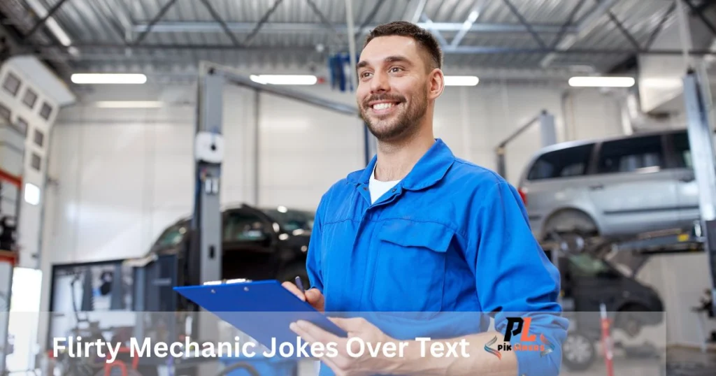 Flirty Mechanic Jokes Over Text