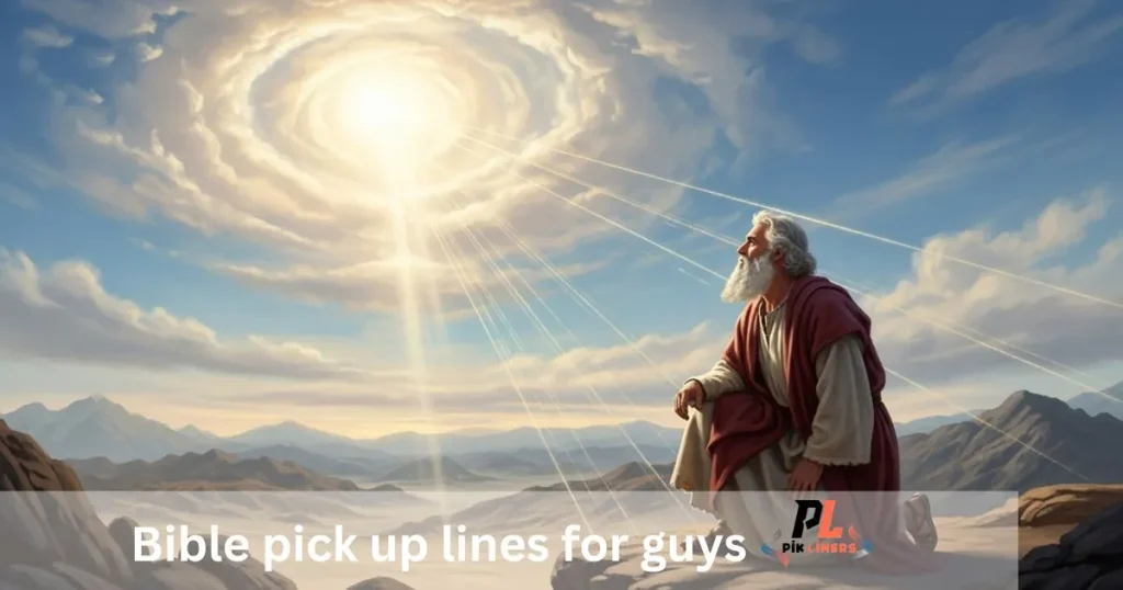 Bible pick up lines for guys