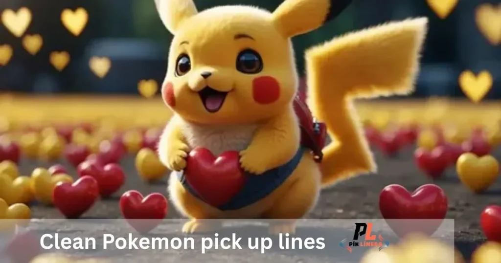 Clean Pokemon pick up lines