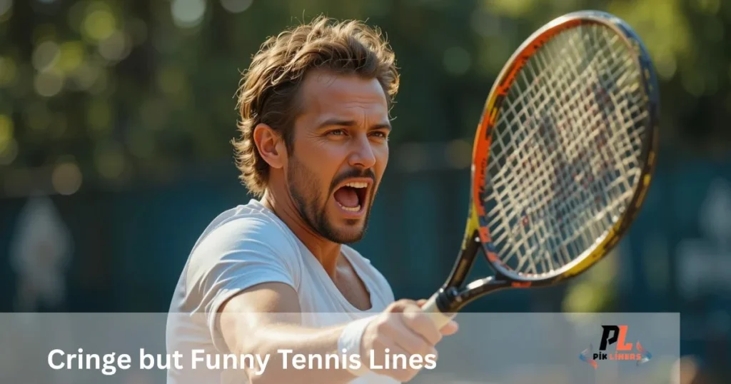Cringe But Funny Tennis Lines