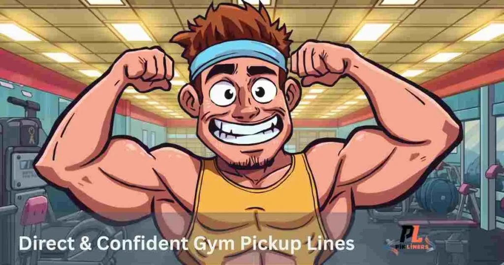 Direct And Confident Gym Pickup Lines