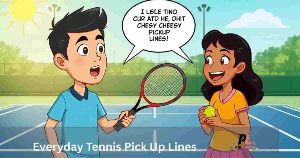 Everyday Tennis Pick Up Lines