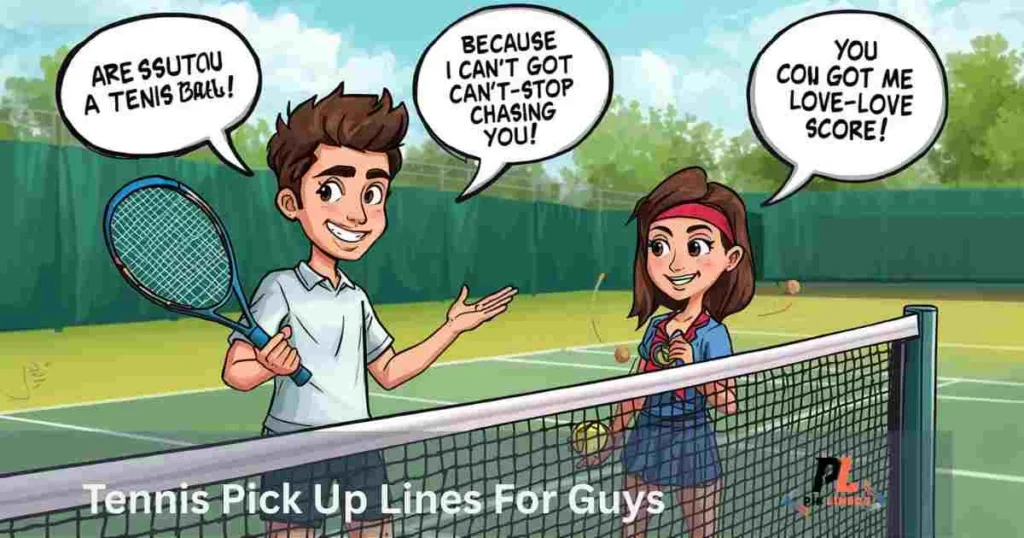 Tennis Pick Up Lines For Guys