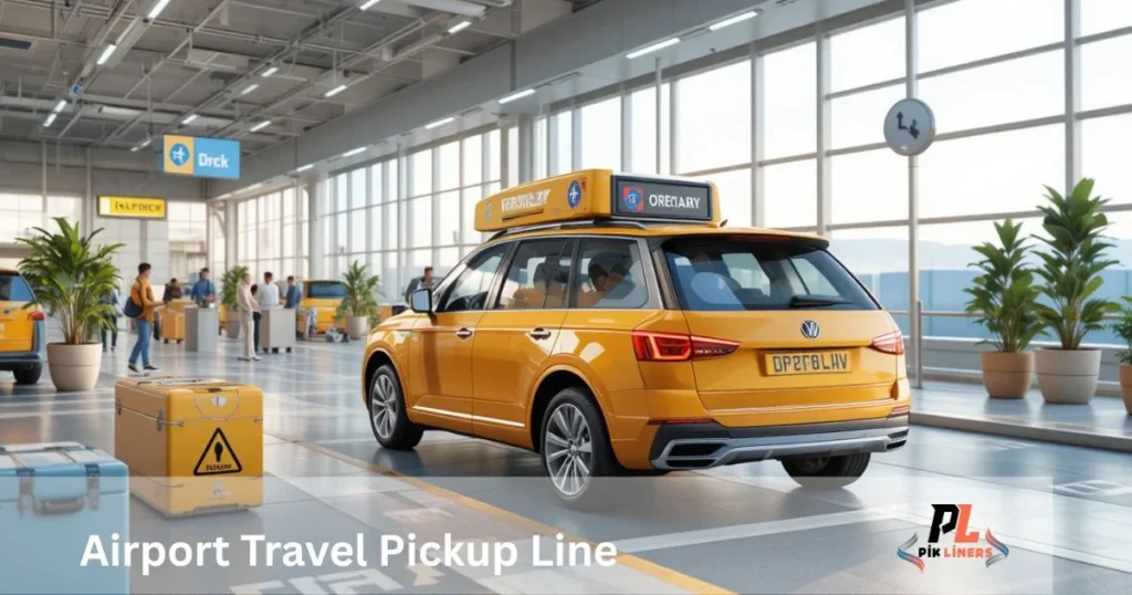 Airport Travel Pickup Line