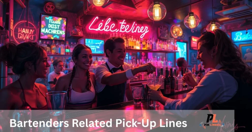 Bartenders Related Pick Up Lines
