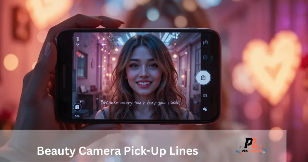 Beauty Camera Pick Up Lines
