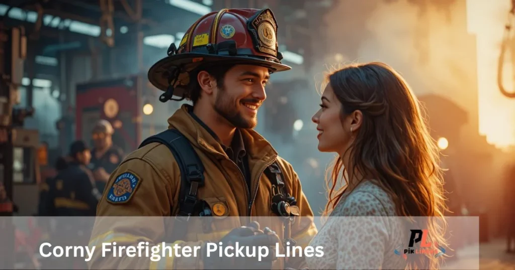 Corny Firefighter Pickup Lines