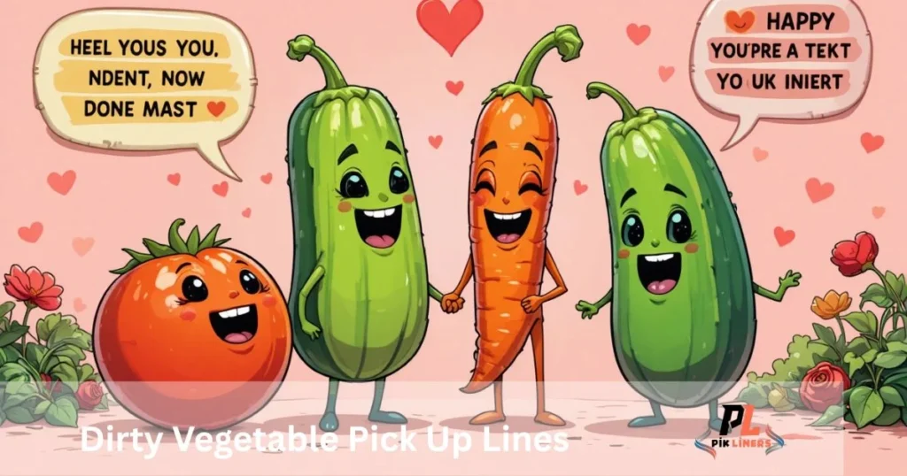 Dirty Vegetable Pick Up Lines