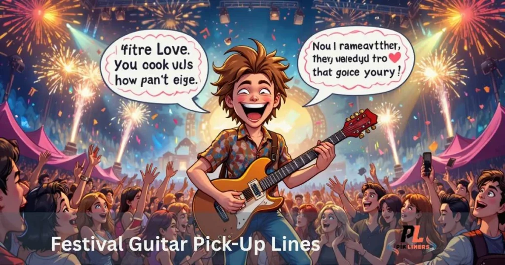 Festival Guitar Pick Up Lines