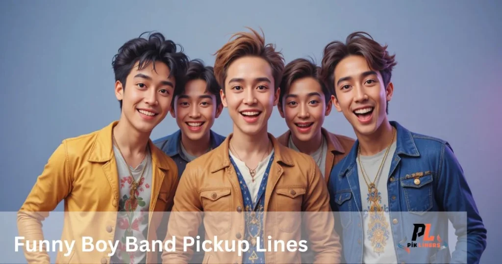 Funny Boy Band Pickup Lines