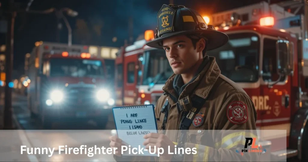 Funny Firefighter Pick Up Lines