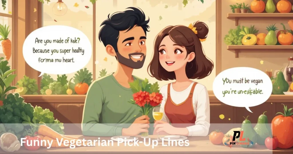 Funny Vegetarian Pick Up Lines