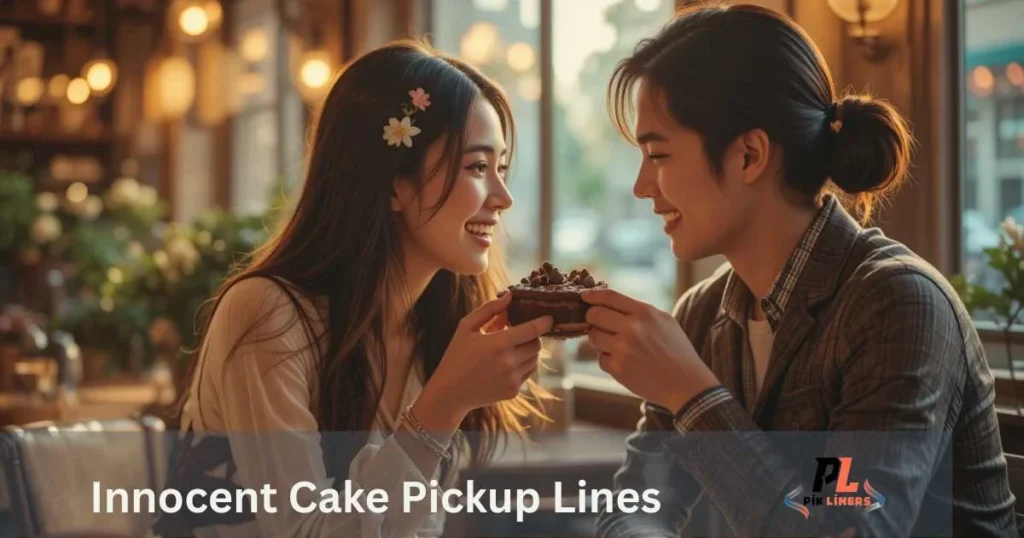 Innocent Cake Pickup Lines
