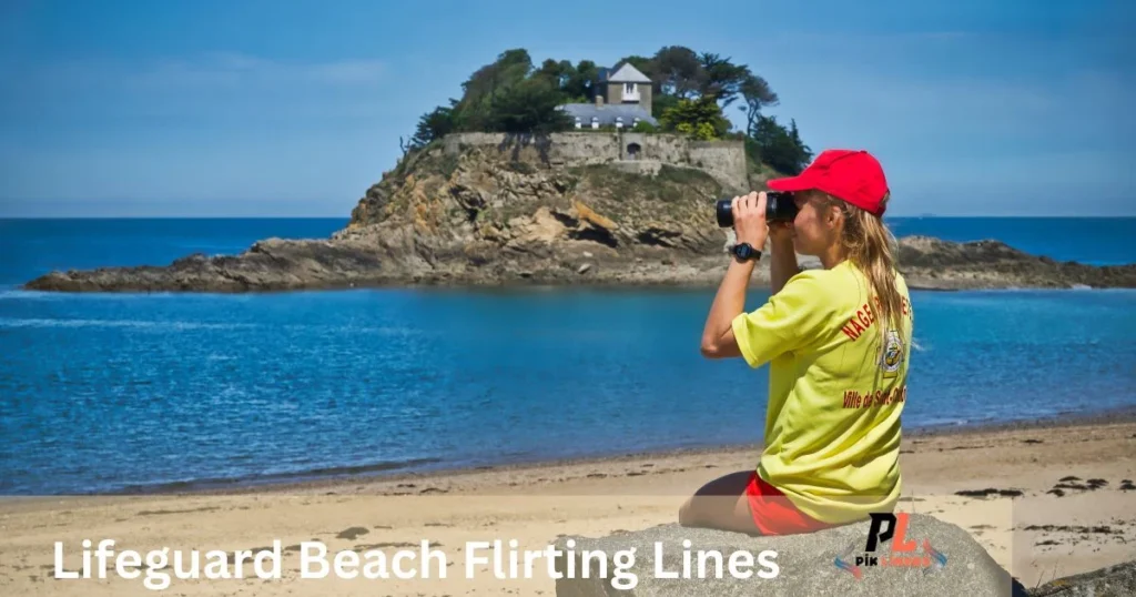 Lifeguard Beach Flirting Lines