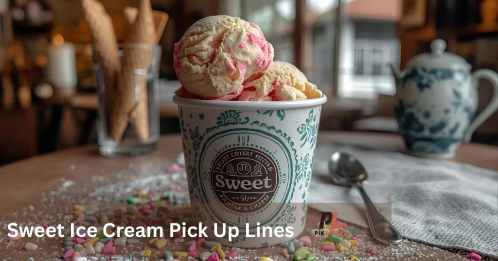 Sweet Ice Cream Pick Up Lines