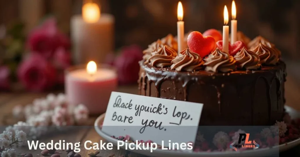 Wedding Cake Pickup Lines