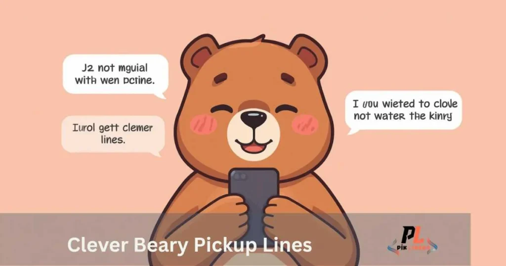 Clever Beary Pickup Lines