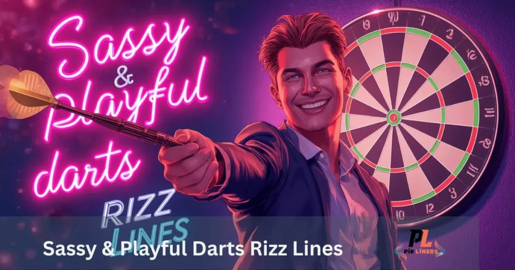 Sassy And Playful Darts Rizz Lines