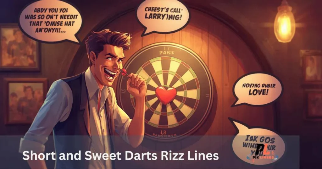 Short And Sweet Darts Rizz Lines