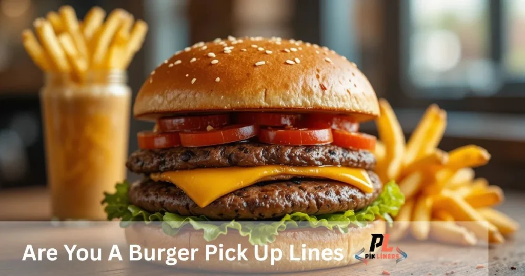 Are You A Burger Pick Up Lines