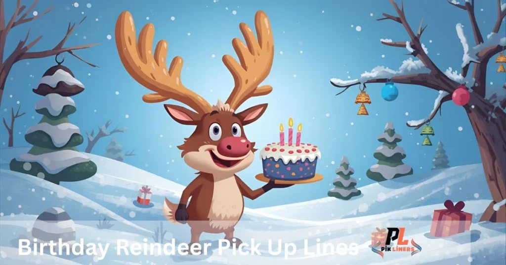 Birthday Reindeer Pick Up Lines