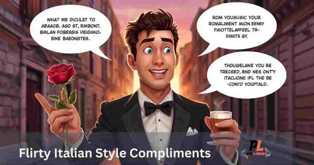 Flirty Italian Style Compliments