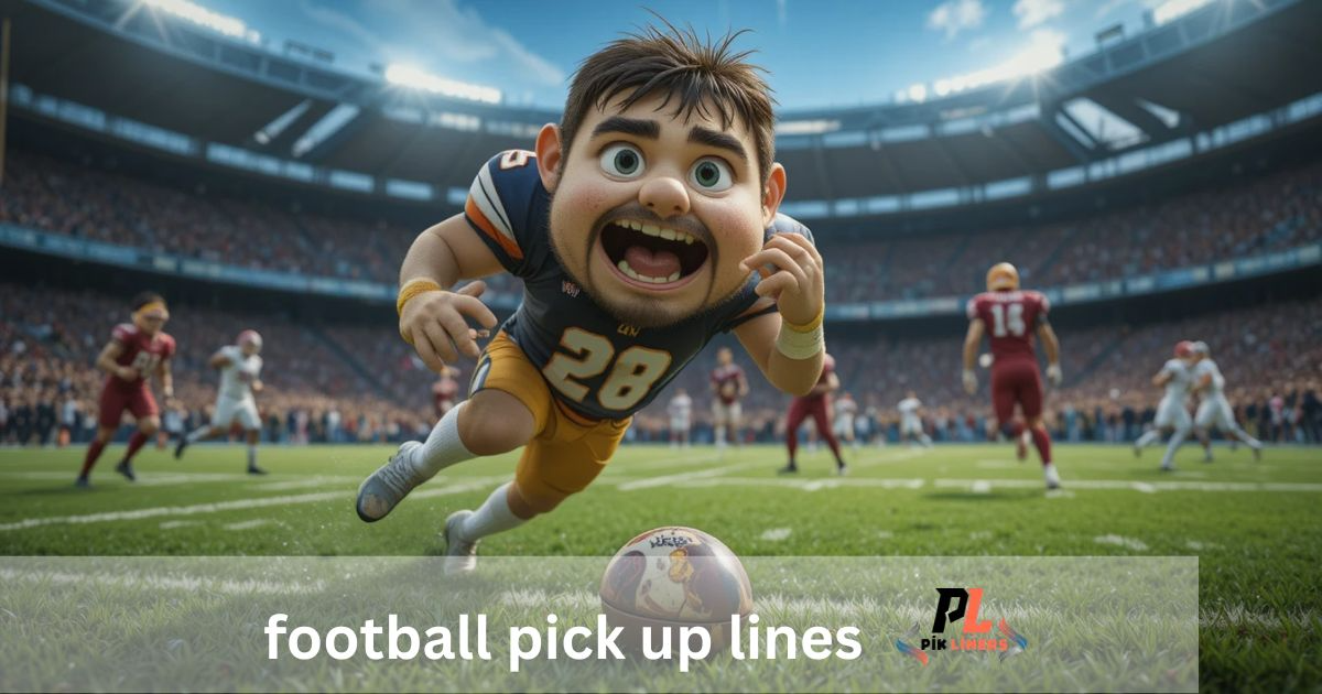 football pick up lines