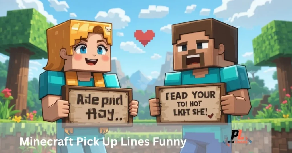 Minecraft Pick Up Lines Funny