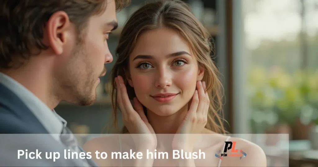Pick up lines to make him Blush