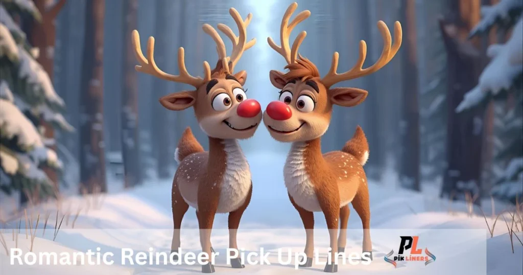 Romantic Reindeer Pick Up Lines