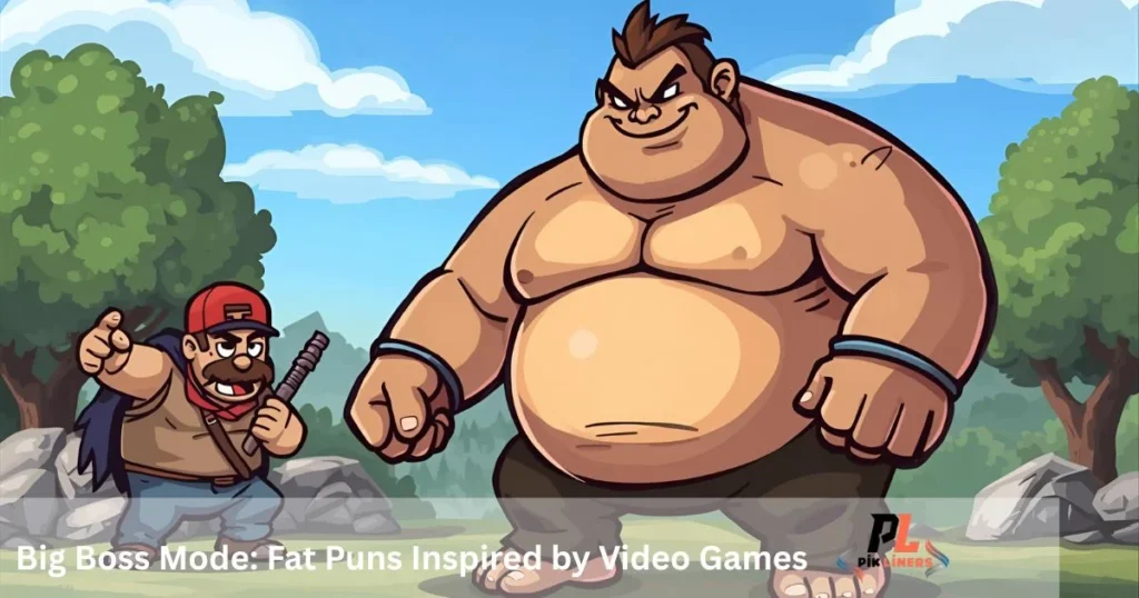 Big Boss Mode Fat Puns Inspired By Video Games