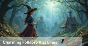 Charming Folklore Rizz Lines