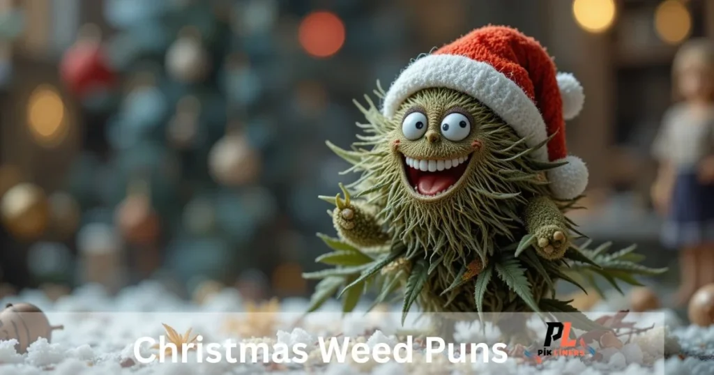 Christmas Weed Puns