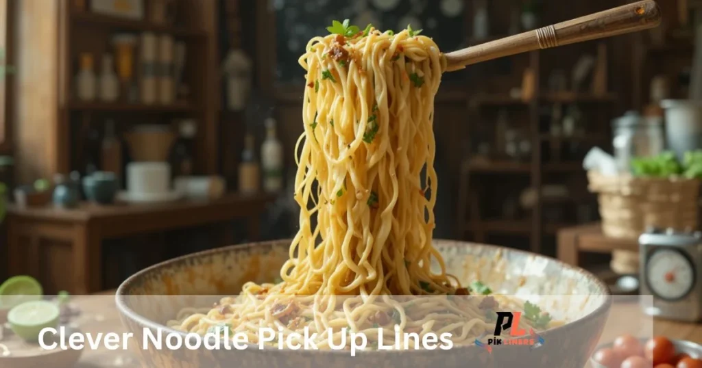 Clever Noodle Pick Up Lines
