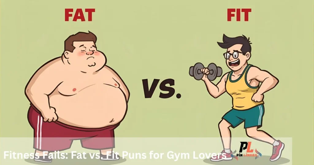 Fitness Fails Fat Vs Fit Puns For Gym Lovers