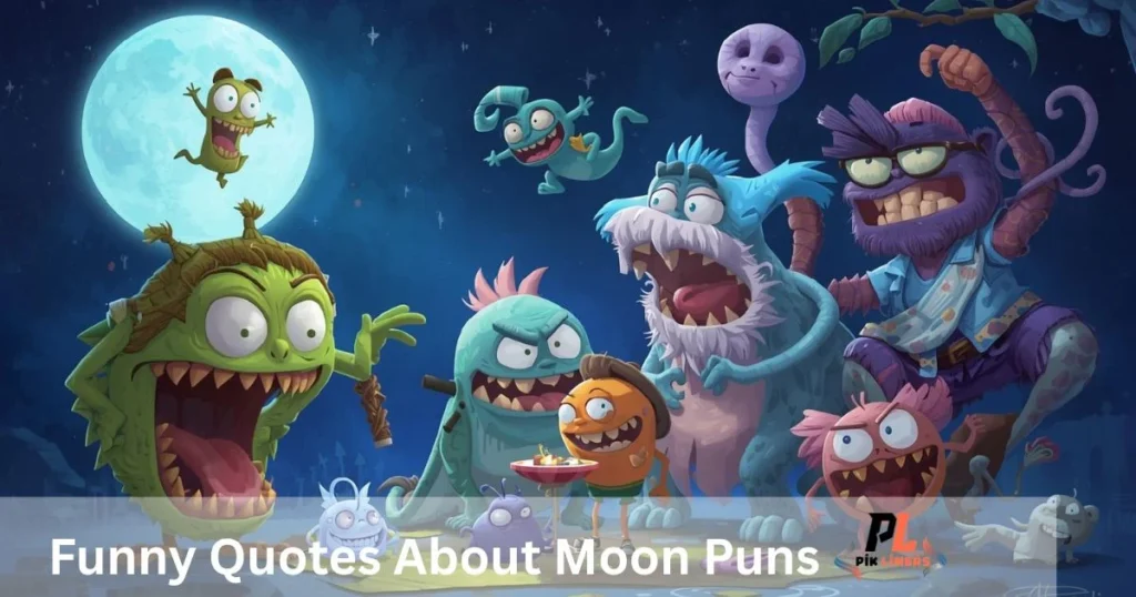 Funny Quotes About Moon Puns