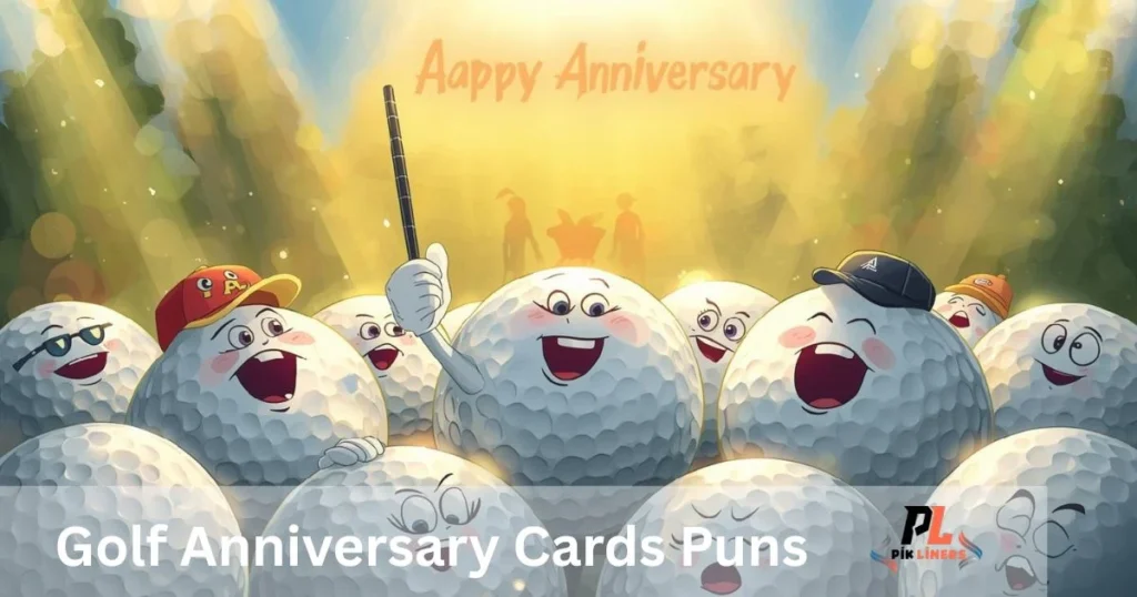 Golf Anniversary Cards Puns
