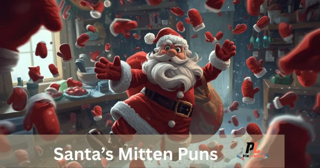 Santas Mitten Puns