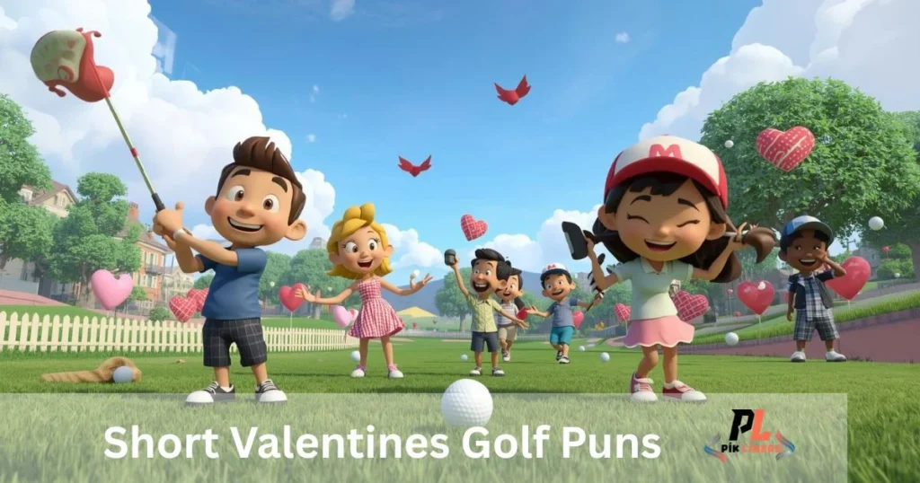 Short Valentines Golf Puns