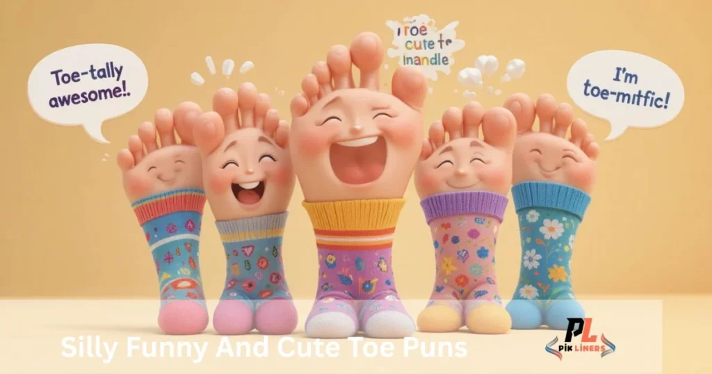Silly Funny And Cute Toe Puns