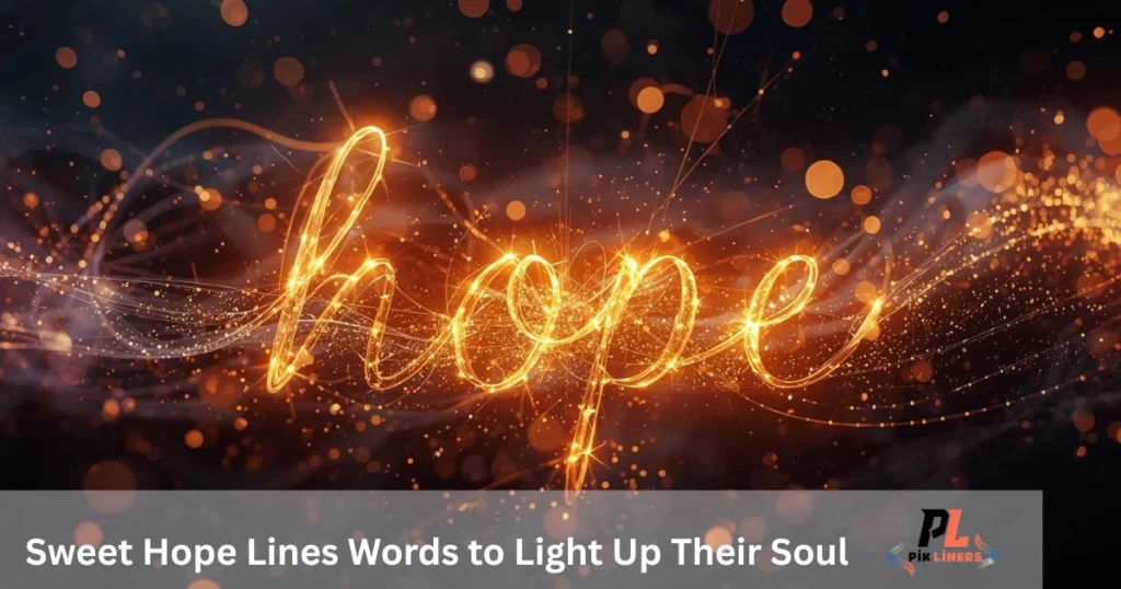 Sweet Hope Lines Words To Light Up Their Soul